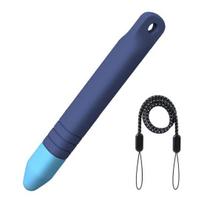 Kids Stylus Pen Anti-Rolling Universal Touch Screen Capacitive Stylus Anti-slip Smooth Writing with Tethers for iPad Air Mini Pro mėlyna