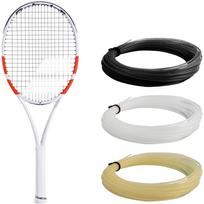Babolat Pure Strike Team 2 Unstrung Tennis Racket x (White Scarlet)