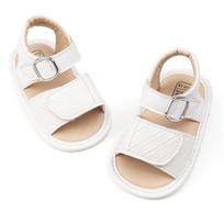 Children's Baby Flip-flops with Velcro Fastening and Breathable Soft Sole, Girls' Toddler Shoes Insole Length  11cm