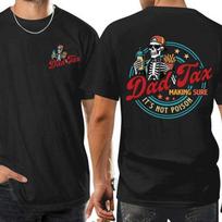 Unisex T-shirts, Dad Tax, Make sure it's not poison, Father's Day T-shirts L