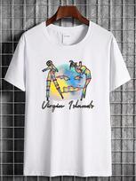 VI Mocko Jumbie Madras Unisex's  T-Shirt L
