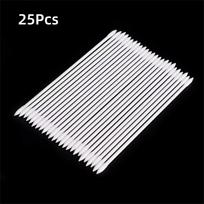25/50Pcs Non-Fluffy Fiber Tips Disposable Cleaning Swabs Fine Dust Removal Dust Free Cotton Stick Double Head Cotton Stick
