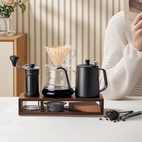 CLITON Manual Coffee Grinder and Pour Over Set