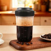 with Scale Shaker Bottle 560ML Coffee Mixing Bottle Multi-functional Tumbler  Protein Shakes