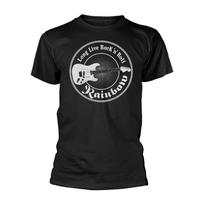 Rainbow Long Live Guitar Unisex marškinėliai S