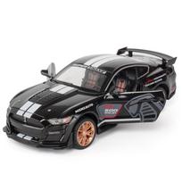1/24 Ford Mustang Shelby GT500 Alloy Sports Car Model Diecasts Metal Toy Car Model Simulation Sound Light Collection Kids Gifts
