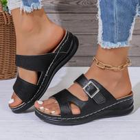 Slippers Universal Indoor Home Shoes Women's Flat 2024 New Solid Color Versatile Classic Sewing Home Slippers Women Zapatos 36