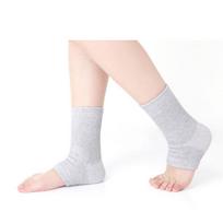 Four-Way Stretch Thickened Ankle Support - Anti-Sprain & Warm. M (pair) pilka spalva