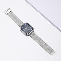 Milanese Metal Band For Apple Watch Ultra 3/2 49mm 44 42 40 38 46 45mm Stainless Steel Strap for Iwatch Series 11 10 9 8 7 SE3 38-40-41MM