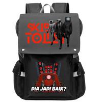 Amazon New Skibidi Toilet Man Student School Bag Children's Backpack
