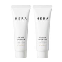 HERA Sun Mate Protector Apsauginis kremas nuo saulės SPF50+ PA+++ Kasdienė apsauga nuo UV spindulių 50ml x2 1 white