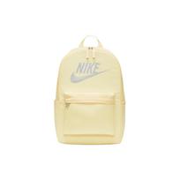 Nike Heritage Atsitiktinis Sportinis Didelės Talpos Užtrauktuku Audinio Kuprinė Unisex Kuprinė Šviesiai Oranžinė Šviesiai Sidabrinė FB3040-826 Light Laser Orange & Light Silver beige