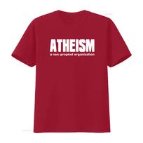 Atheism Non Prophet Organization No God Anti Religion Atheist Evolution Long Sleeves T Shirt vintage Washed Slightly fashion S