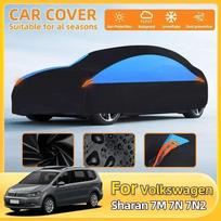 For Volkswagen Sharan 7M 7N 7N2 Tayron Tiguan Car Cover Waterproof All Weather for Automobiles Outdoor UV Sun Rain Car Cloth NO LOGO