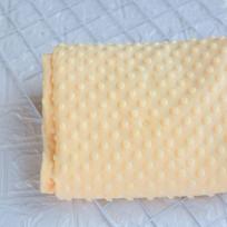 Dou Dou Class A Baby Crib Blanket – Soft Coral Fleece Quilt for Spring & Autumn 75x110 cm šviesiai geltonos spalvos