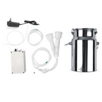 7L Household Electric Goat Cow Milking Machine with Vacuum Pulse Pump Goat Milking Machine 100-240V
