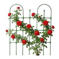 90x120cm Fence Climbing Vine Flower Stand Adjustable Climbing Plants Garden Trellis Support Rose Climbing Vine Stand CN