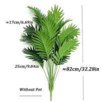 1/2 artificial flowers large leaves, Christmas, vase not included, suitable for home office desktop decoration photography props