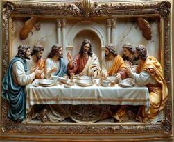 Paskutinės vakarienės gobelenas Puikiai tinka miegamojo dekoravimui Sienos menas Klasikinis ir įkvepiantis dizainas Idealiai tinka religijos ir meno mėgėjams 74x94cm(29x37in)