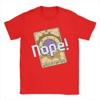 Vintage Balatro Game Nope TShirts for Unisex Round Neck 100 Cotton T Shirt  Short Sleeve Tees Gift Idea Clothes L