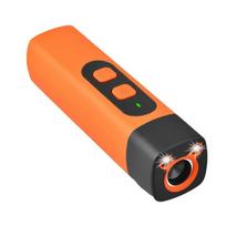 Rechargeable Ultrasonic Pet Dog Repeller with LED Flashlight Anti Barking Dog Training Repellents Remote Control Professional oranžinė