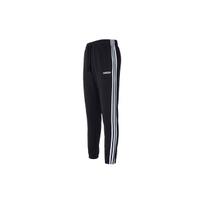 Adidas Essentials 3-Stripes Fleece Pants Men Bottoms Black DQ3093 M