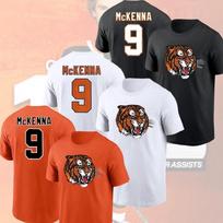 NEW! Gavin McKenna #9 Medicine Tigers Player Name  Number Gift Fan-Made XXXXL
