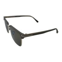 TF Mirror Leg Mark - Square Sunglasses Unisex sunglasses Brown FT0997-H5552L Basic Packaging-Eyeglass Case+Box,F,Brown