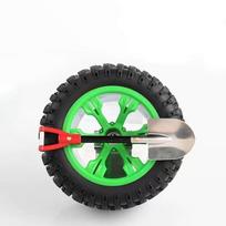 High Visibility Mini Spare Tire Decoration Kit Rubber Car Rear Ornament Simple Install Tire Model for Long Distance Travel Car E