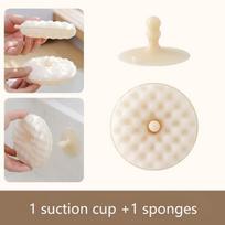 [PLUM]Kitchen Cleaning Sponge Set Double-sided Scrubbing Dishes, Pots And Pans Dishwashing Sponge Multi-function Cleaning Brush