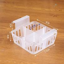 Tulip Grow Kit Acrylic Basin Root Check Strong Stable 4 5 Hole Basket Bulb Care Simple Indoor Decor Hydroponic Planter