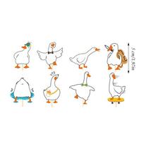 Birthday Cupcake Toppers Cute Animal-Themed Cup Cake Decorations Picks 24 Pieces Easy Assembly Cupcake Decorations Toppers