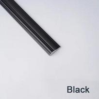 1PC 2M/78.74inch Peel and Stick Wall Molding Trim, Flexible Strip for Mirror Frame Wall Protection and Home DIY Decoration (black,2M) juoda