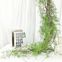 Artificial Bla Bone Fake Water ass een Plant Vine Air Conditioner Pipe Wrap Decoration Lacape Artificial Flowers...