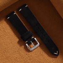 Wristband 20mm 22mm Quick Release Soft Suede Strap Watch Band 18mm 16mm 14mm Calfskin Bracelet for Women&Men Leather Accessories 16mm juoda