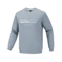 Skechers Basic Sports Pullover Crew Neck Long Sleeve Classic Solid Color Versatile Sweatshirt Men sweatshirt P126M006-02N6 M