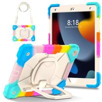 for iPad 5th/6th/7th/8th/9th/10th 2026 Air 4/5 Pro 11 Pro 9.7 Case with Pencil Holder with 360 Rotating Foldable Stand Cover For iPad Air4 5 10.9