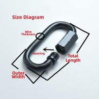 Outdoor Adventure Chain Quick Link Easy Attach Quick Link Quick Link General-purpose Application Wear Resistant China Mainland