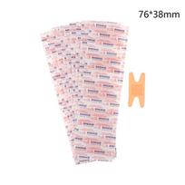 50Pcs Finger Waterproof Bandage Breathable Band Wound Dressing Medical Tape Wound Plaster Emergency Bandaids For First Aid as the picture
