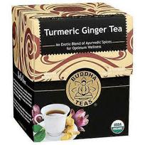 Buddha Teas Organic Turmeric Ginger Tea ,18 Bags