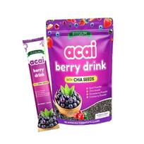 Acai Berry Drink with Chia Seeds Nutrition Drinks & Shakes