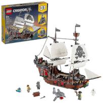 Lego Creator 3 In 1 Pirate Ship Building Kit With 1260 Pieces, 1 Ea