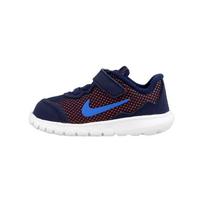 (TD) Nike Flex Experience 4 Low-Top Running Shoes Blue/Orange Baby 749810-400 EU 26