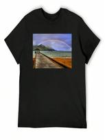 Hanalei Bay Pier T-Shirt Anime T Shirts Graphic T Shirt Vintage Custom Shirt Cotton Graphic Tees T Shirt unisex S įvairiaspalvis