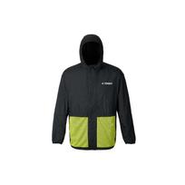 adidas Terrex Bao Pack Windb Outdoor Sports Mesh Contrasting Colors Pocket Hooded Jacket Black Men's GN7601 XL