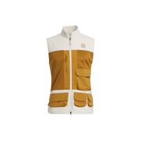adidas Adicross Full-Zip Golf Vest 'Beige Brown' Men's HS5611 XL