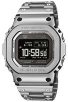 Laikrodis Full MIP Sidabrinis [Casio] G-Shock - Metalinis, LCD, Bluetooth, Radijo bangomis valdomas Saulės energija, GMW-BZ5000D-1JF, Vyriškas,