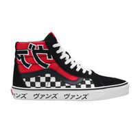 Vans Sk8-Hi Japanese Type Black Red 36