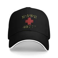 MASH   Baseball Cap  Design Print Trucker Hat Summer Women Unisex Kpop Rock Baseball Caps One Size