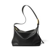 Vintage Pillow Design Soft PU Leather Zip Handbag For Women Casual Large Capacity Shoulder Crossbody Bags Commuting Shopper Tote 34x18x22cm juoda